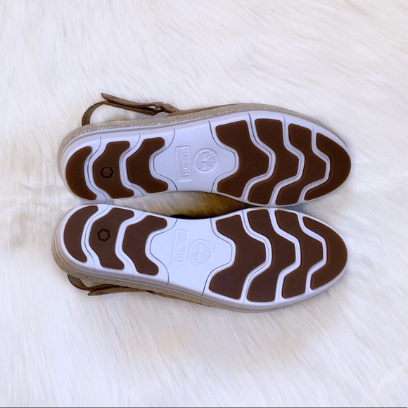 Timberland Emerson Point Peep Toe Leather Sandals - Picture 8 of 8